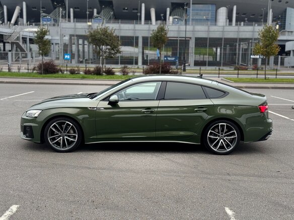 2021 Audi A5 Sportback 45 TFSI II (F5) Рестайлинг, зелёный, 4450000 рублей - вид 8