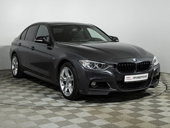 2014 BMW 3 серии 320i xDrive VI (F3x), серый - вид 2