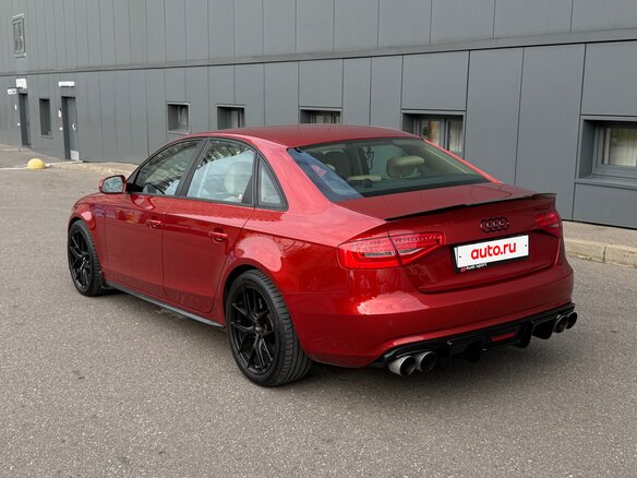 2012 Audi A4 IV (B8) Рестайлинг, красный, 1790000 рублей - вид 7