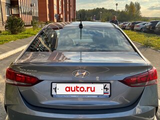 2020 Hyundai Solaris II Рестайлинг, серый, 1680000 рублей, вид 5