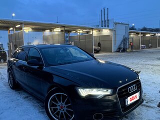 2013 Audi A6 IV (C7), чёрный, 1600000 рублей, вид 1