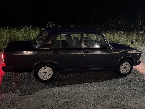 2008 Lada (ВАЗ) 2107, пурпурный, 142599 рублей - вид 6