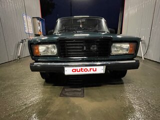 2006 Lada (ВАЗ) 2107, зелёный, 160000 рублей, вид 4