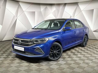 2021 Volkswagen Polo VI, синий, 1549000 рублей, вид 1
