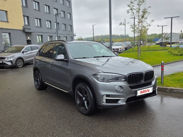 2014 BMW X5 40d III (F15), серый, 2400000 рублей - вид 2