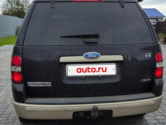 2008 Ford Explorer IV, чёрный, 995000 рублей - вид 10