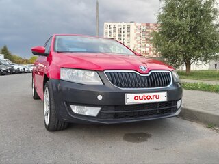 2014 Skoda Octavia III (A7), красный, 1210000 рублей, вид 4