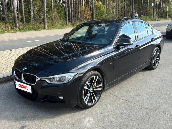 2017 BMW 3 серии 320i xDrive VI (F3x) Рестайлинг, чёрный
