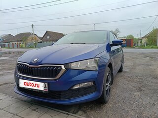 2020 Skoda Rapid II, синий, 1490000 рублей, вид 4