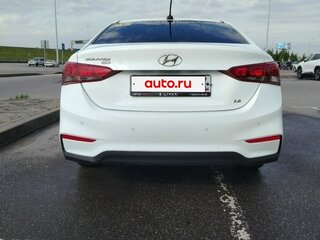 2019 Hyundai Solaris II, белый, 1650000 рублей, вид 5