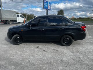 2014 Lada (ВАЗ) Granta I, чёрный, 220000 рублей, вид 1