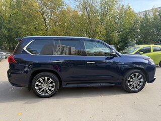 2016 Lexus LX 570 III Рестайлинг 2, синий, 7150000 рублей, вид 3