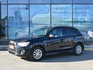 2014 Mitsubishi ASX I Рестайлинг, чёрный, 740000 рублей, вид 1