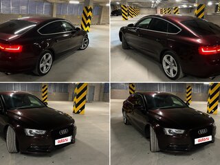 2014 Audi A5 Sportback I (8T) Рестайлинг, фиолетовый, 1550000 рублей, вид 3