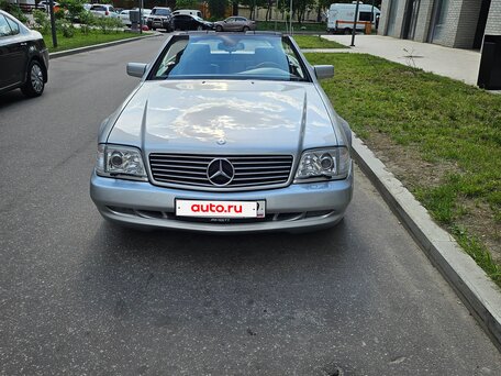 1996 Mercedes-Benz SL-Класс 320 IV (R129) Рестайлинг, серый, 7000000 рублей, вид 4