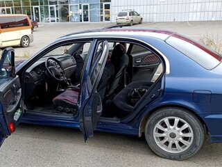 2006 Hyundai Sonata ТагАЗ IV (EF) Рестайлинг, синий, 450000 рублей, вид 5