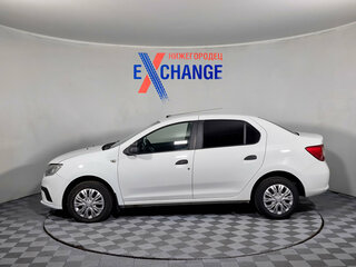 2020 Renault Logan II Рестайлинг, белый, 584000 рублей, вид 3