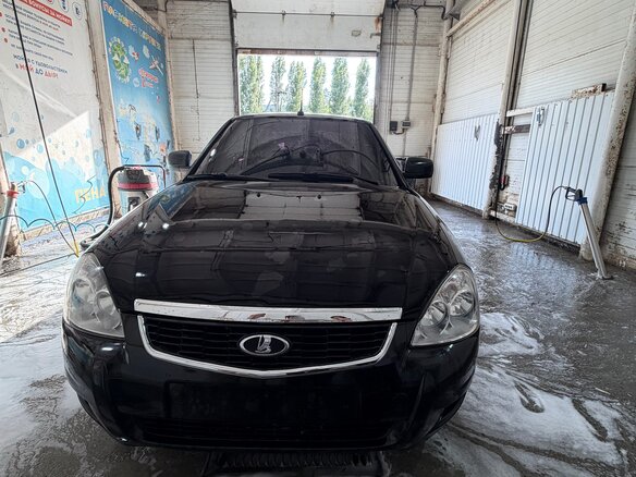 2012 Lada (ВАЗ) Priora I, синий, 420000 рублей - вид 6