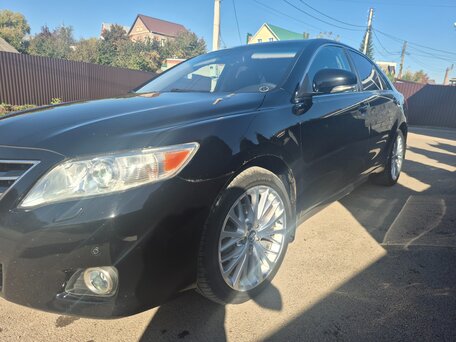 2009 Toyota Camry VI (XV40) Рестайлинг, чёрный, 980000 рублей, вид 5