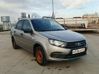 2020 Lada (ВАЗ) Granta I Рестайлинг, серый, 525000 рублей, вид 4