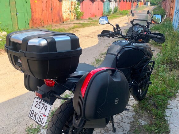 2014 Suzuki V-Strom 1000, чёрный, 820000 рублей - вид 13