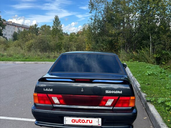 2008 Lada (ВАЗ) 2115, серый, 240000 рублей - вид 3