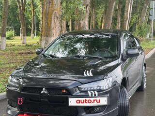 2007 Mitsubishi Lancer X, чёрный, 750000 рублей, вид 4