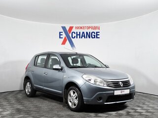 2011 Renault Sandero I, синий, 418000 рублей, вид 3