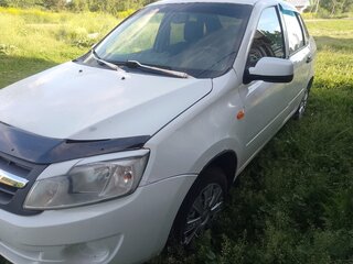 2013 Lada (ВАЗ) Granta I, белый, 195000 рублей, вид 1