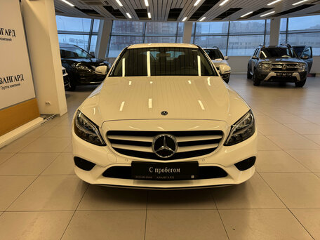2018 Mercedes-Benz C-Класс 180 IV (W205) Рестайлинг, белый, 2690000 рублей, вид 2