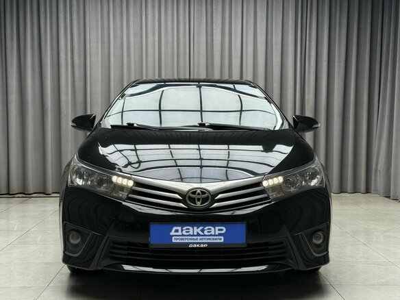 2013 Toyota Corolla XI (E160, E170, E180), чёрный, 1099000 рублей - вид 3