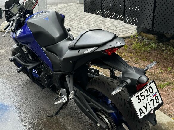 2020 Yamaha MT-03, синий, 490000 рублей - вид 16