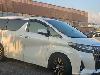 2019 Toyota Alphard III Рестайлинг, белый, 4190000 рублей, вид 4