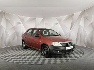 2012 Renault Logan I Рестайлинг, красный, 385000 рублей, вид 3