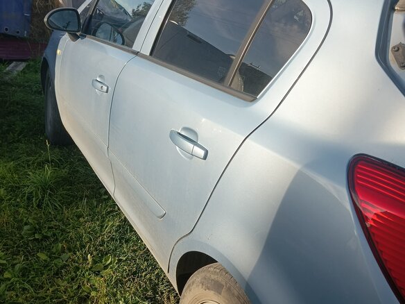 2007 Opel Corsa D, голубой - вид 3