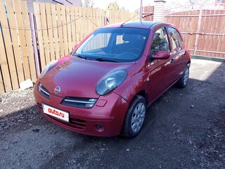 2007 Nissan Micra III (K12), красный, 440000 рублей, вид 3