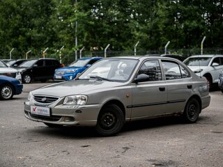 2007 Hyundai Accent ТагАЗ II, бежевый, 280000 рублей, вид 1