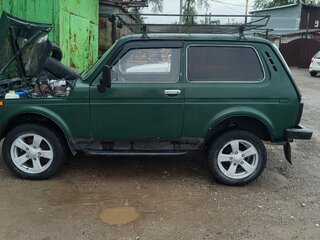 2005 Lada (ВАЗ) 2121 (4x4) I Рестайлинг, зелёный, 270000 рублей, вид 5