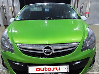 2012 Opel Corsa D Рестайлинг II, зелёный, 630000 рублей, вид 4