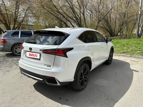 2020 Lexus NX 200 I Рестайлинг, белый, 3700000 рублей - вид 8