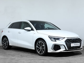 2021 Audi A3 Sportback 35 TFSI IV (8Y), белый, 2844000 рублей, вид 3