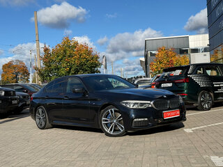 2017 BMW 5 серии 530d xDrive VII (G30/G31/G38), чёрный, 2849000 рублей, вид 1