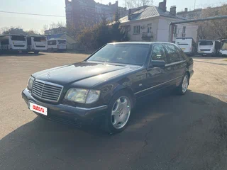 1998 Mercedes-Benz S-Класс 600 Long III (W140) Рестайлинг, чёрный, 4700000 рублей, вид 1
