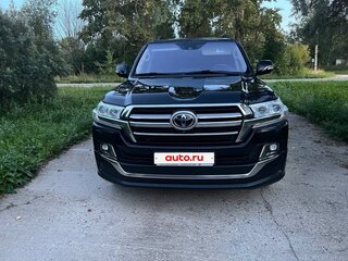 2019 Toyota Land Cruiser 200 Series Рестайлинг 2, чёрный, 3250000 рублей, вид 1