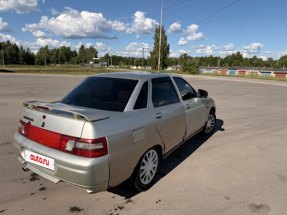 2007 Lada (ВАЗ) 2110, серебристый - вид 6