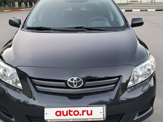 2008 Toyota Corolla X (E140, E150), чёрный, 1050000 рублей, вид 3