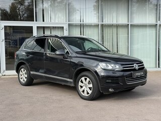 2012 Volkswagen Touareg II, чёрный, 2049000 рублей, вид 3