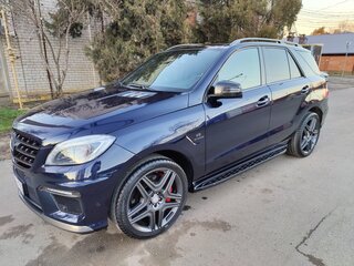 2014 Mercedes-Benz M-Класс AMG 63 AMG III (W166), синий, 3350000 рублей, вид 1