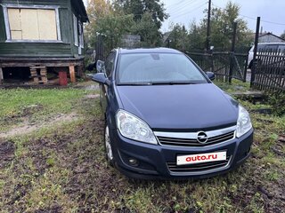 2009 Opel Astra H Рестайлинг, синий, 400000 рублей, вид 1
