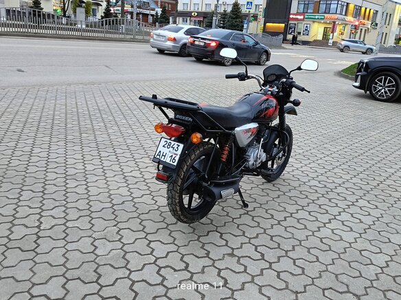 2020 Bajaj Boxer BM 150X, чёрный, 115000 рублей - вид 4